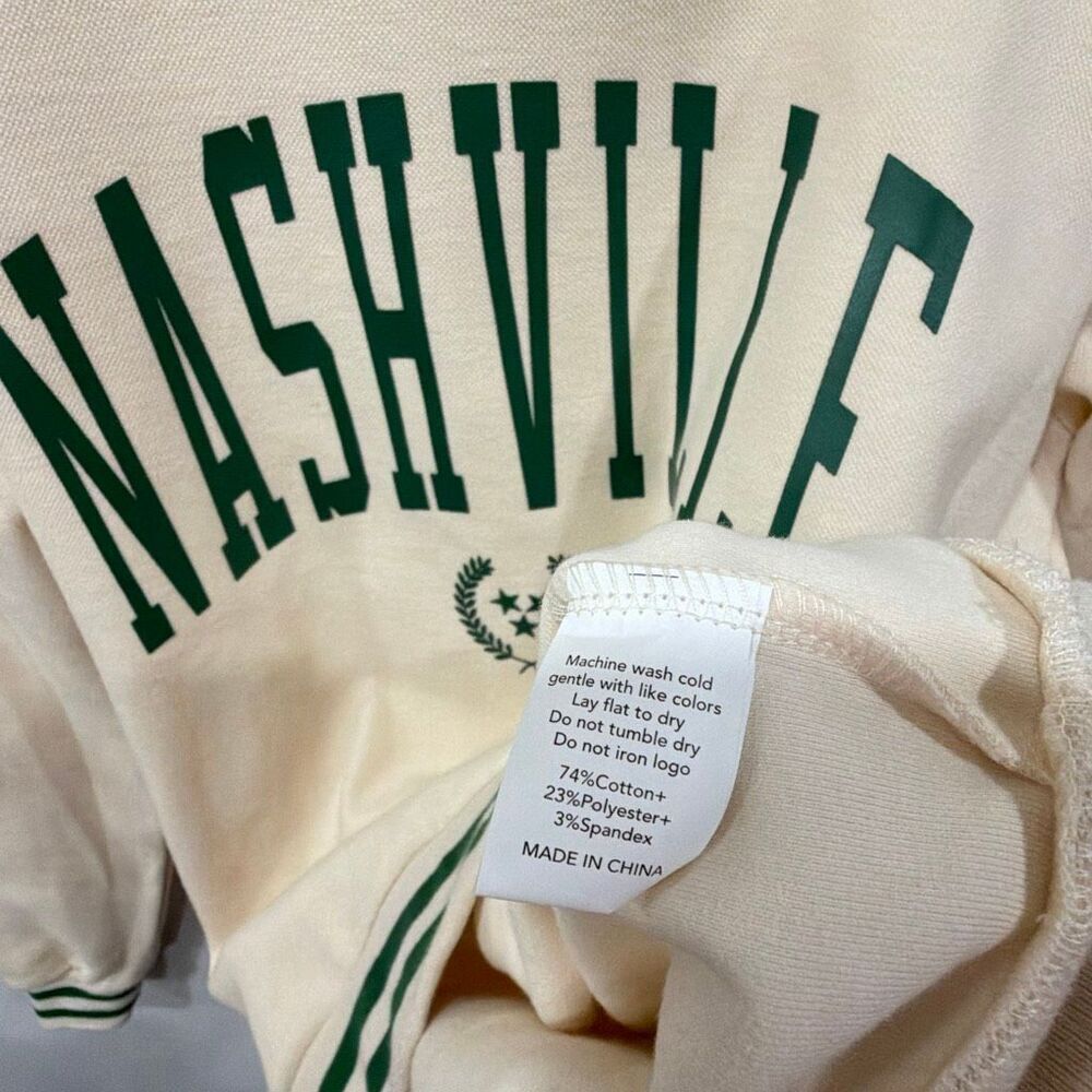 Nash Nashville sweatshirt‎ Crewneck small View 5